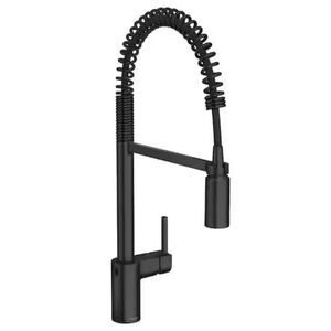 Moen Align Touchless Pre-Rinse Pulldown Kitchen Faucet 5923EWBL Matte Black